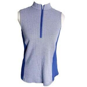 San Soleil  Sleeveless UV 50 Sun Protection Quarter Zip Beach Hiking  Outdoors M